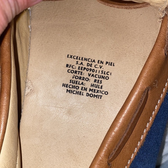 Michel Domit Men’s Dress shoes size 9.5 - Picture 3 of 4